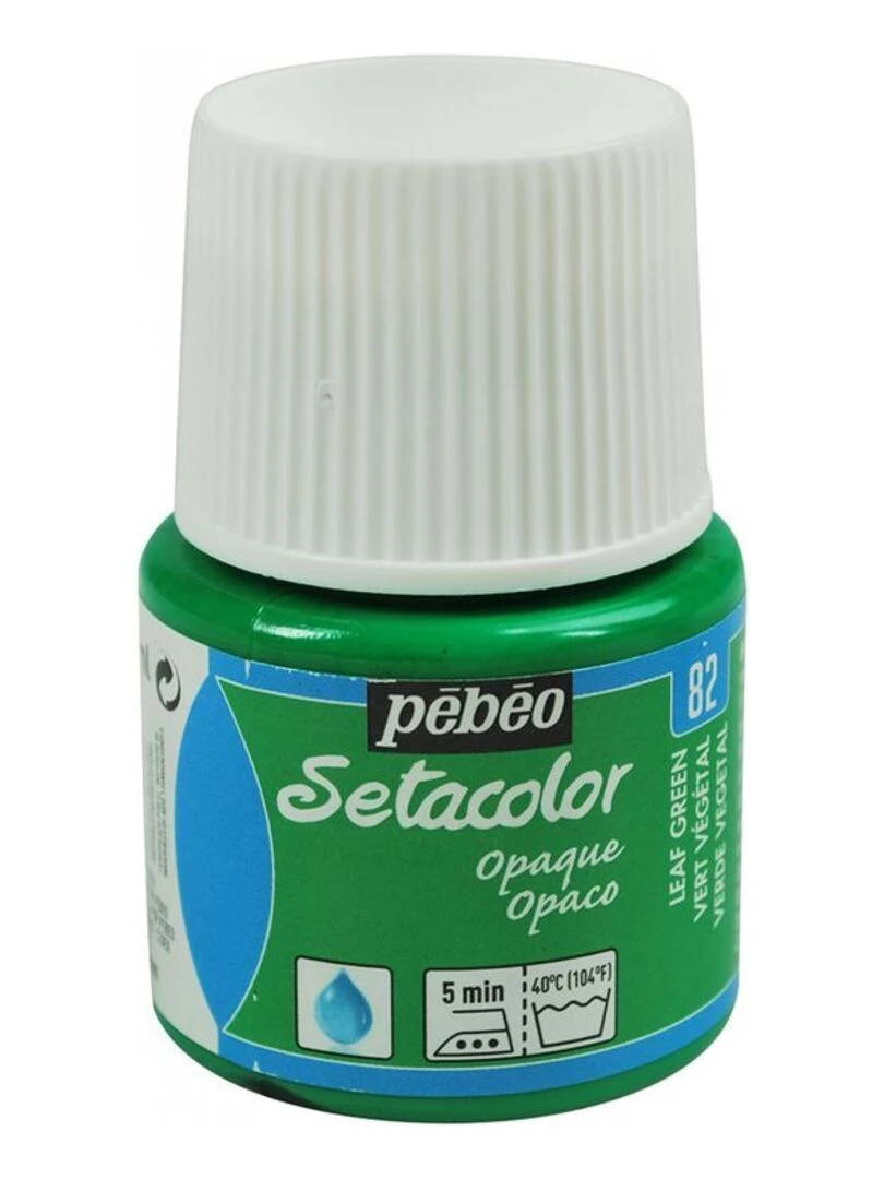 Peinture textile Setacolor opaque Vert 45 ml N/A