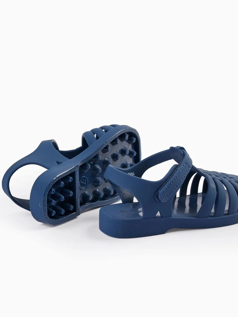 Sandales en caoutchouc pour bébé garçon 'Jellyfish'   Bleu foncé