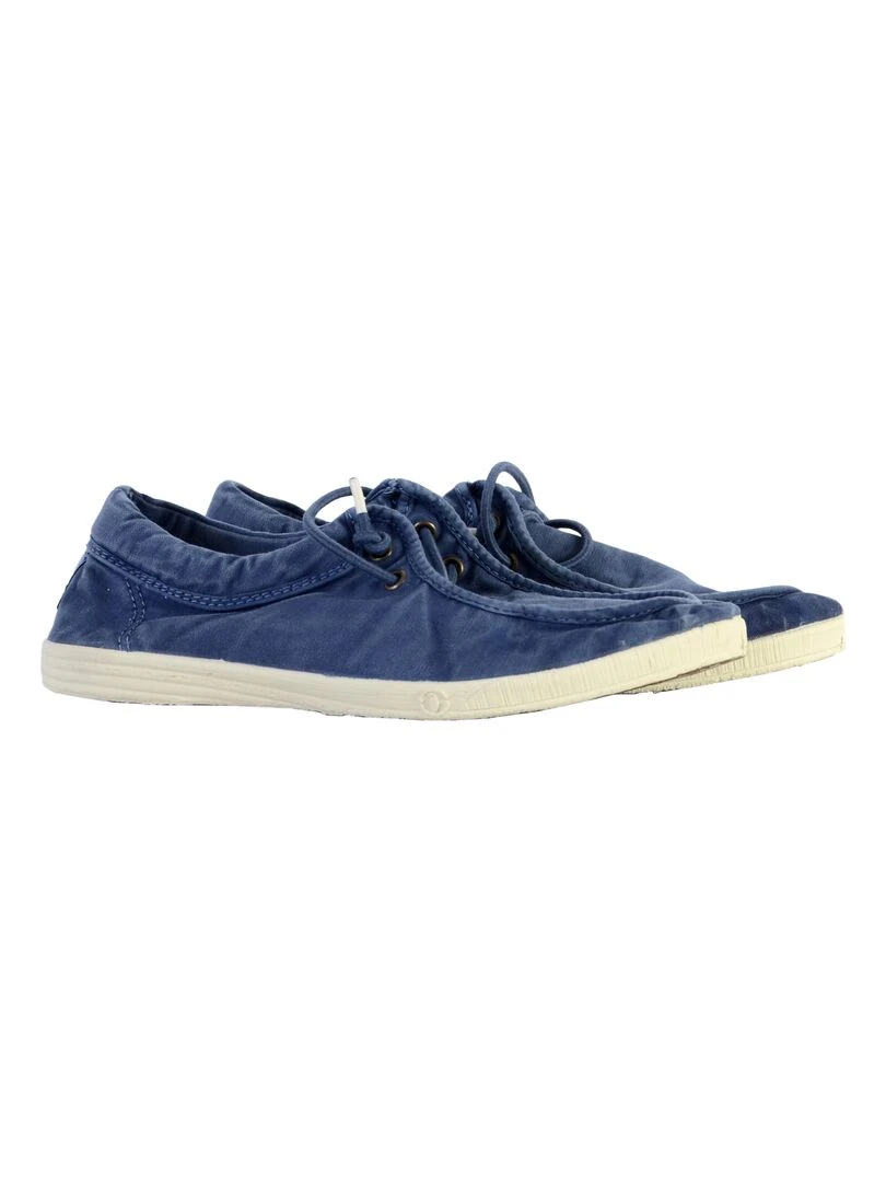 Basket à Lacet Natural World Wallabi Enzimatico   Bleu