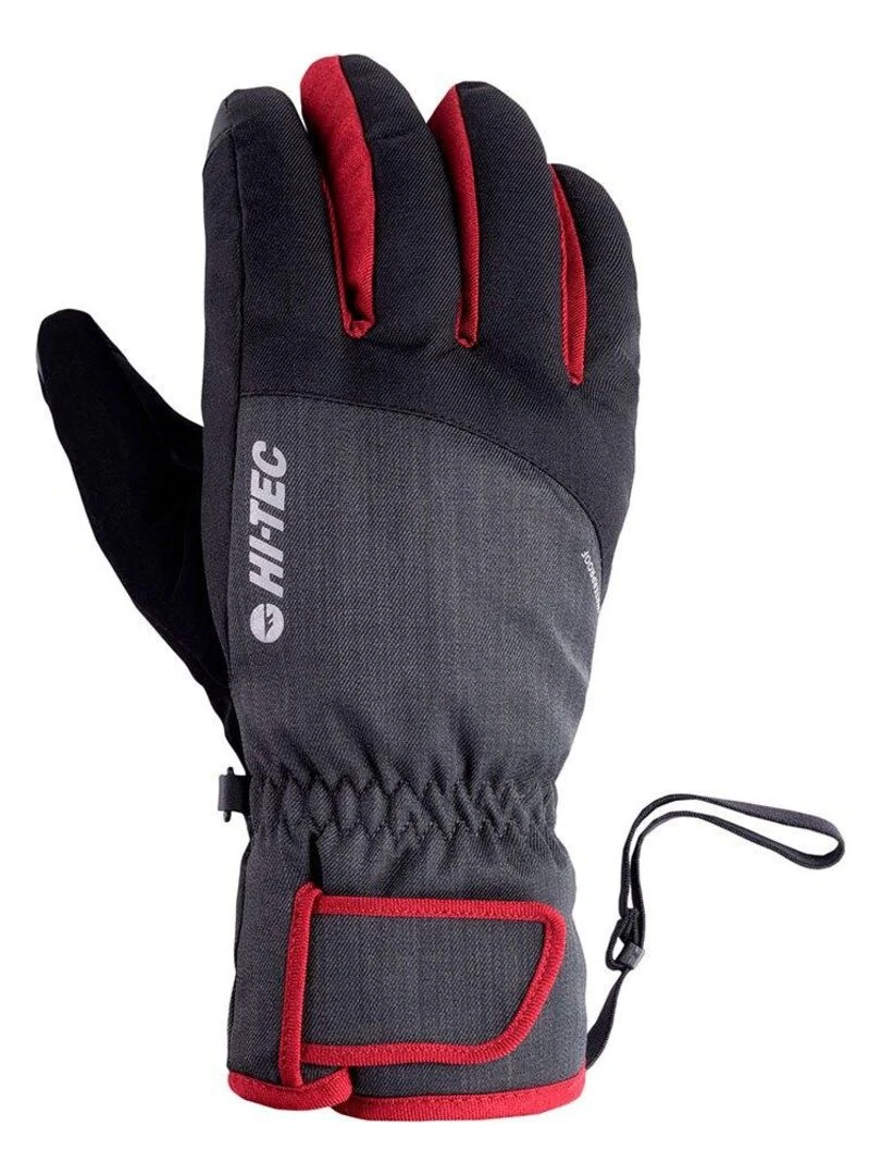 Hi Tec   Gants de ski HURI   Noir ébène