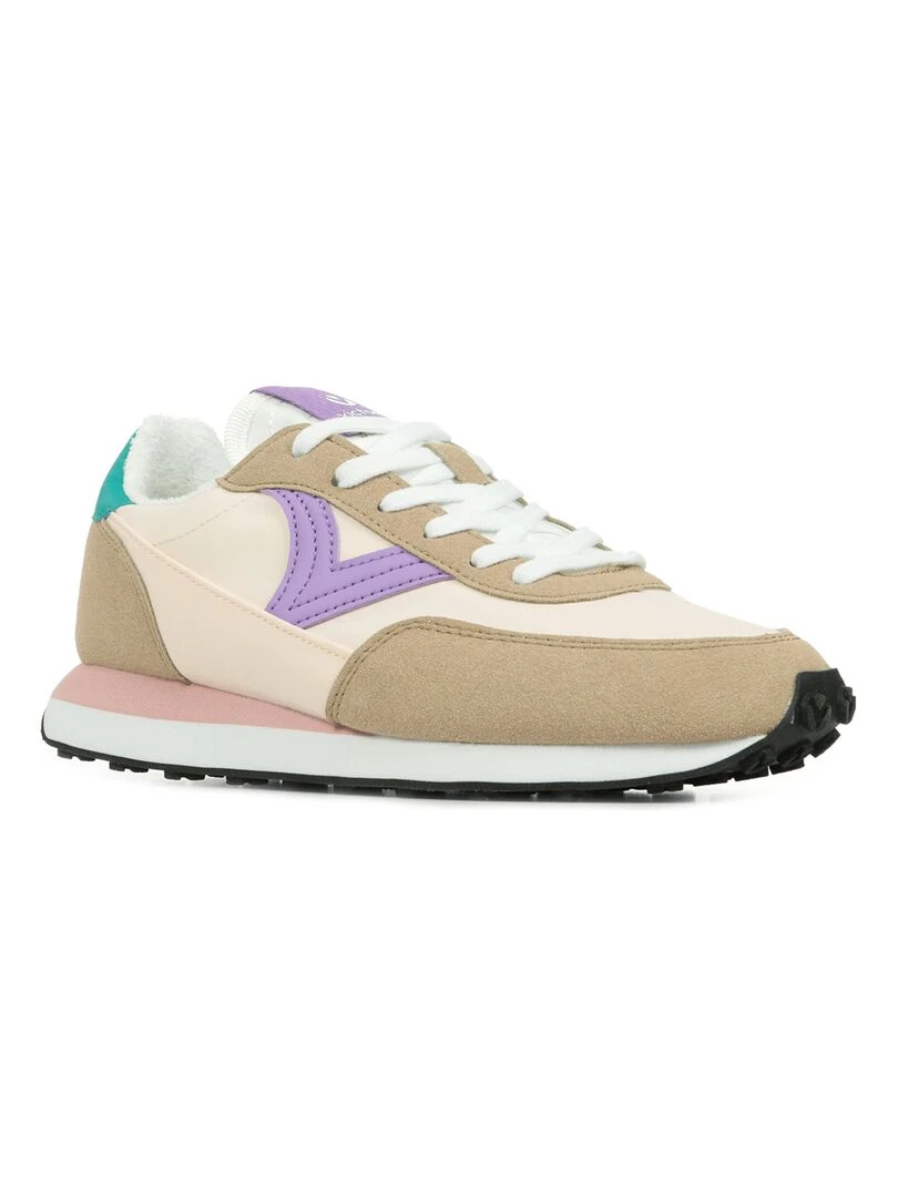 Baskets Victoria Astro Multicolour Nylon Marron
