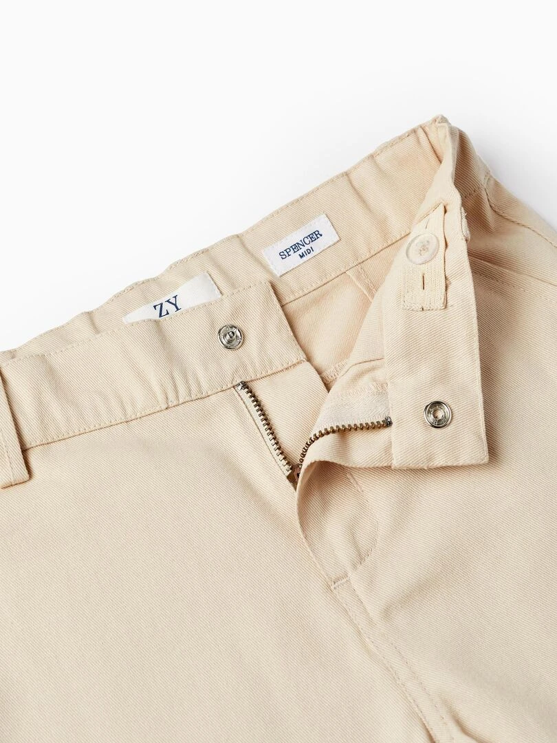 Chemise à manches courtes + Short midi pour garçon  LETS PARTY   Bleu