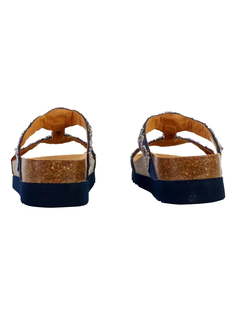 Mules à Enfiler Scholl New Bogota'Wedge   Bleu