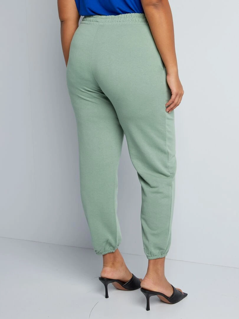 Jogging en molleton   Vert