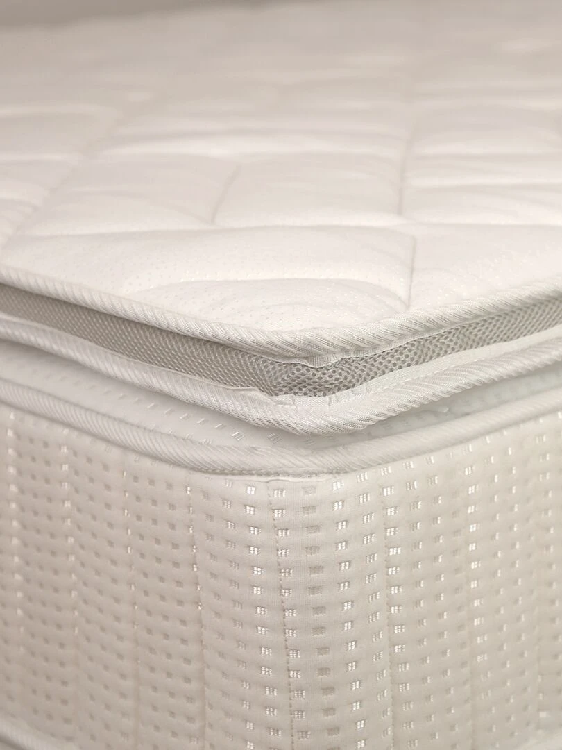 DODO Surmatelas Luxe à mémoire de forme Blanc