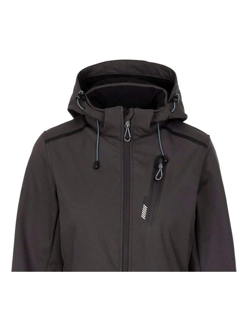 Trespass   Veste softshell NEMAN   Gris foncé