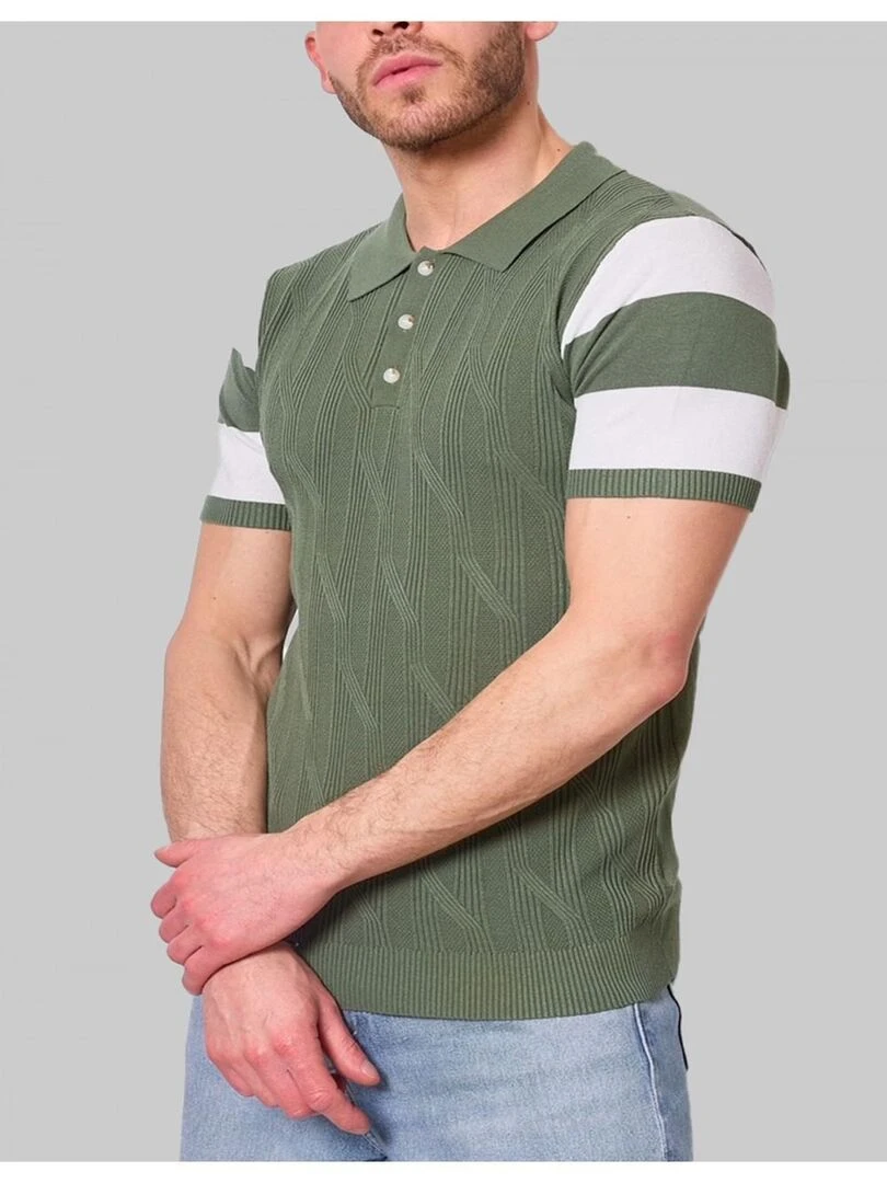 Polo manches courtes Kebello Vert