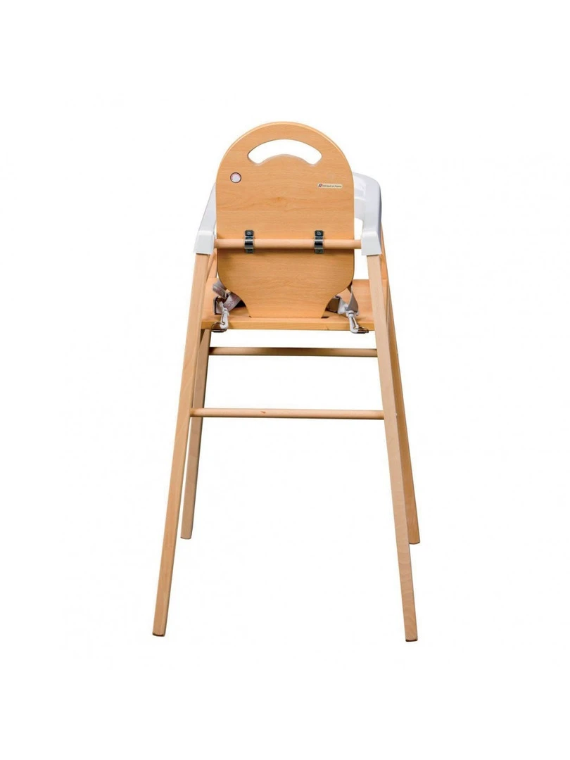 Combelle   Chaise Haute Bébé Lili   Vernis Naturel   52x96cm   Marron