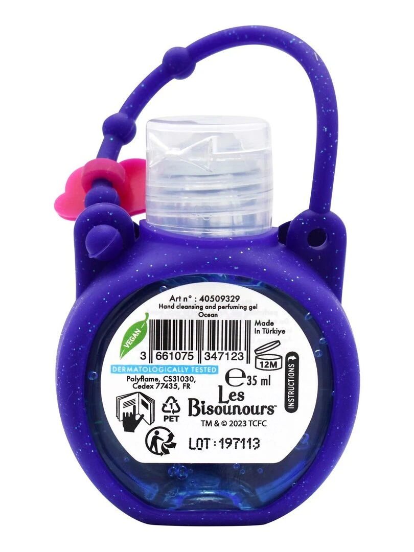 Bisounours   Gel Mains Nettoyant et Parfumant   35 ml   Lot de 2   N/A