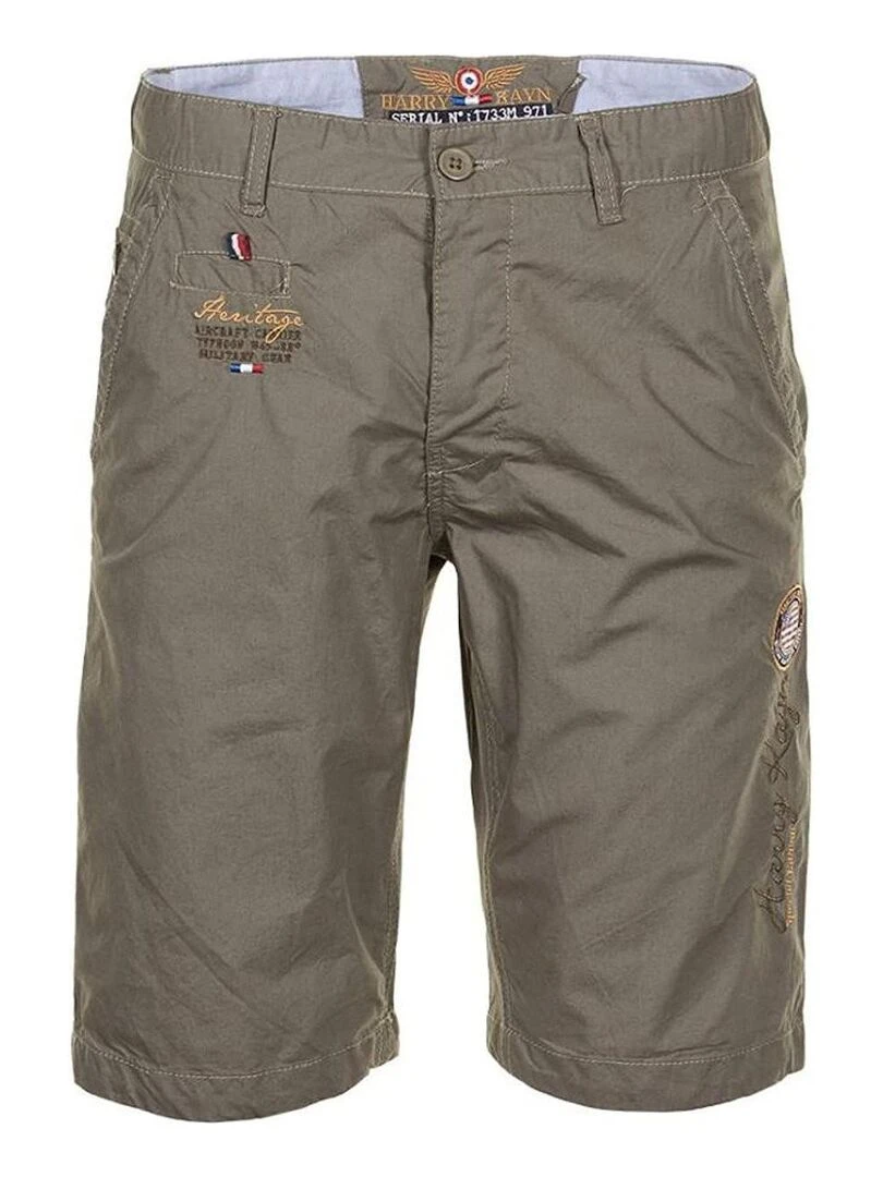 Bermuda homme CREGARY HARRY KAYN Kaki