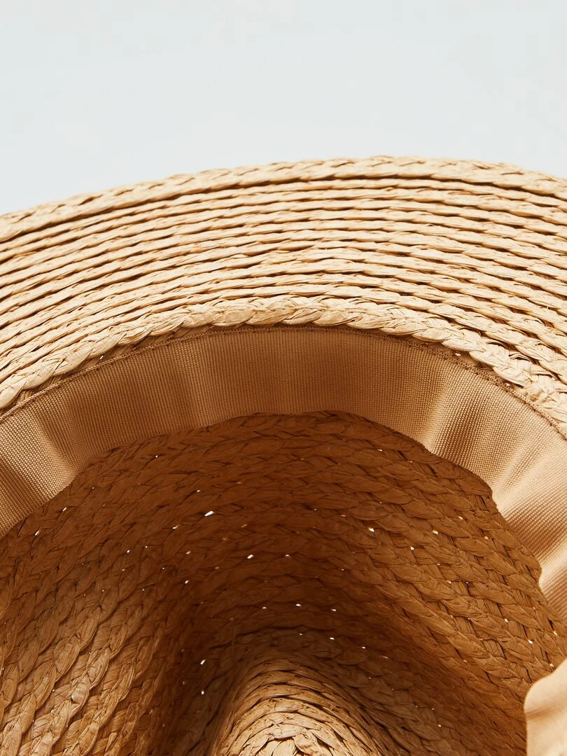 Chapeau de paille   Beige
