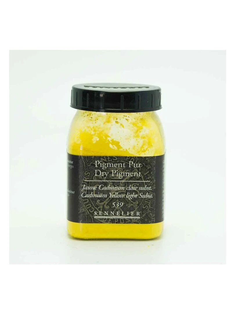 Pigment pour création de peinture pot 120 g Jaune de cadmium clair substitut N/A