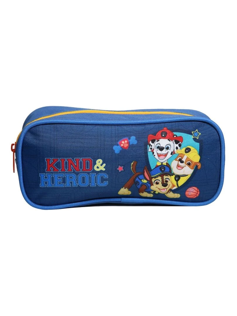 BAGTROTTER Trousse scolaire rectangulaire Pat'Patrouille Bleue Bleu