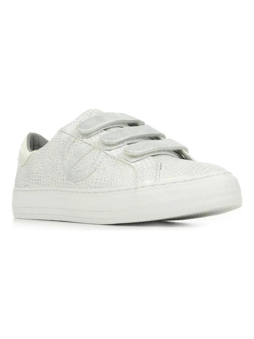 Baskets No Name Arcade Straps Side Blanc