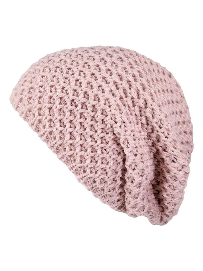 Ensemble Echarpe Bonnet Layra   Made in UE   Rose