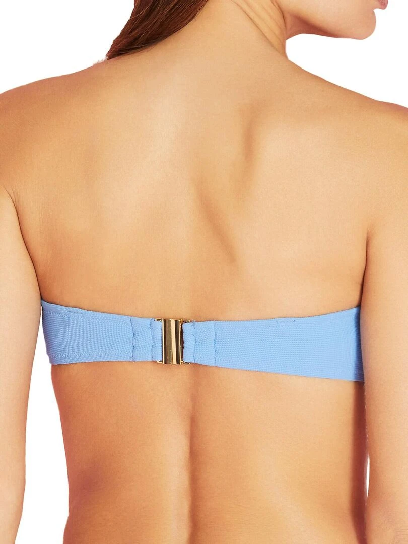 Haut maillot de bain bandeau Miami Bleu