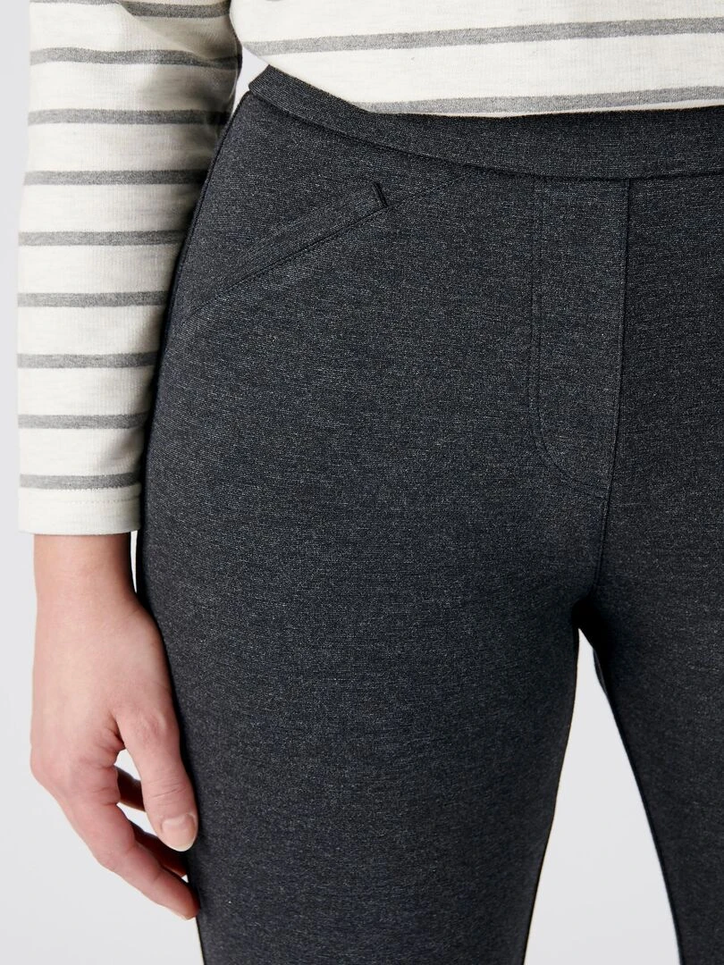 Legging maille milano Perfect Fit by Damart Damart gris anthracite