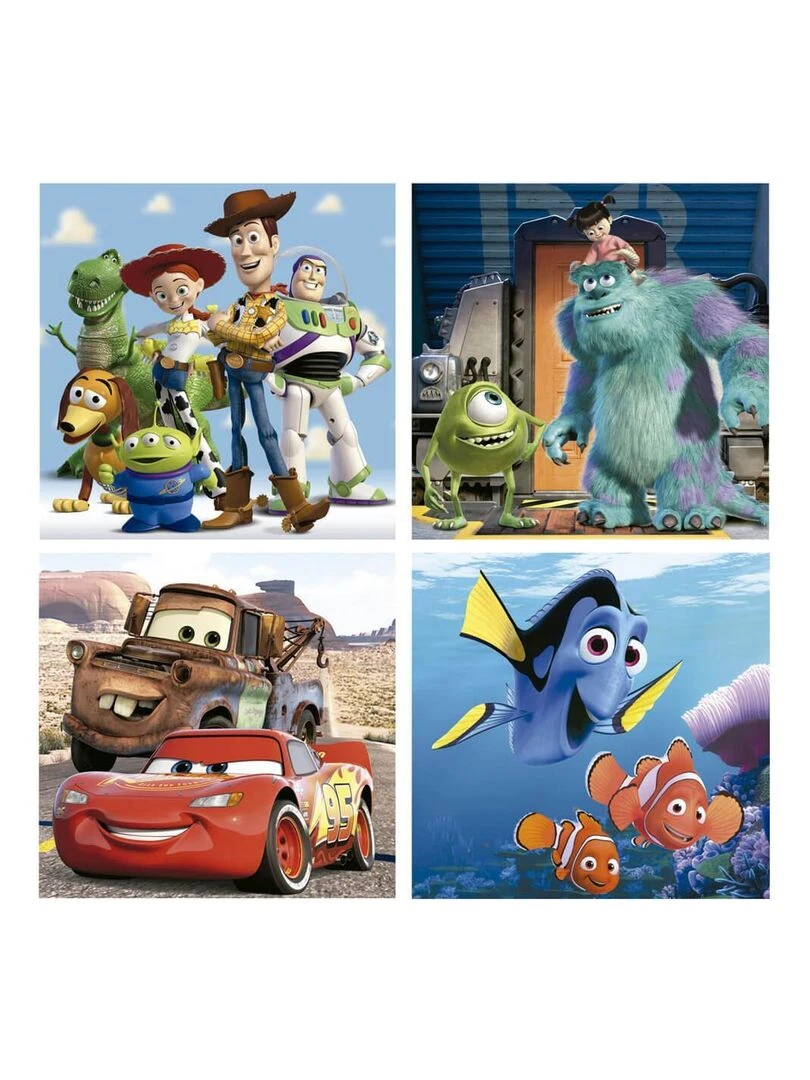Puzzles Progressifs de 12 à 25 pièces : Disney Pixar N/A
