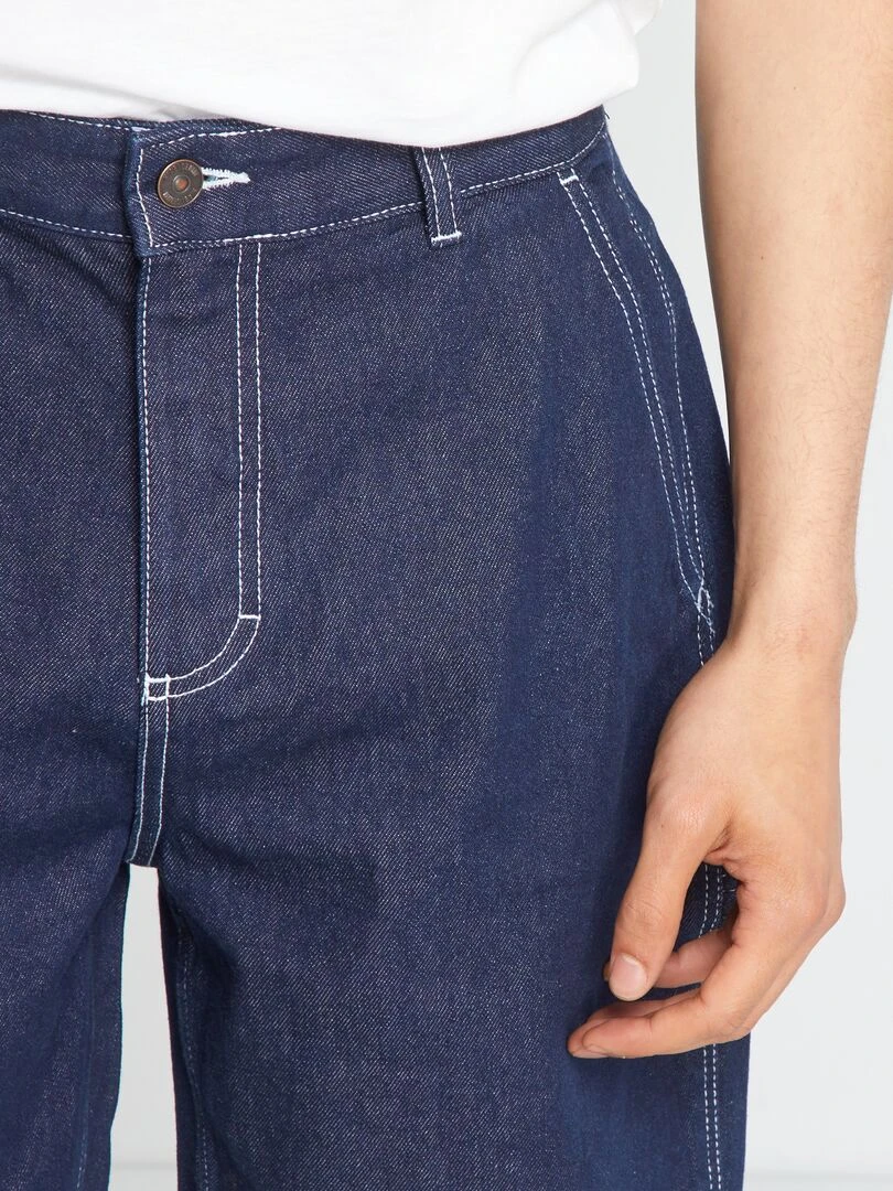 Bermuda en jean   Marine