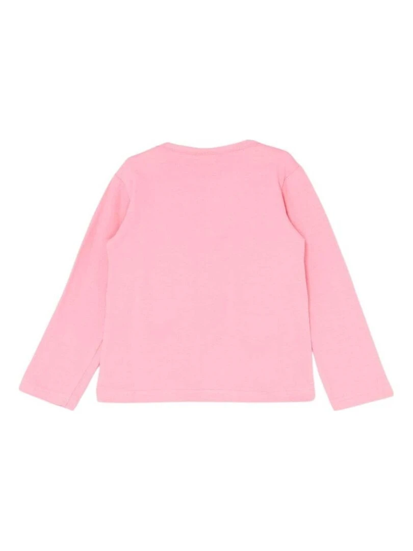 Peppa Pig T shirt fille imprimé Peppa Pig en coton Rose
