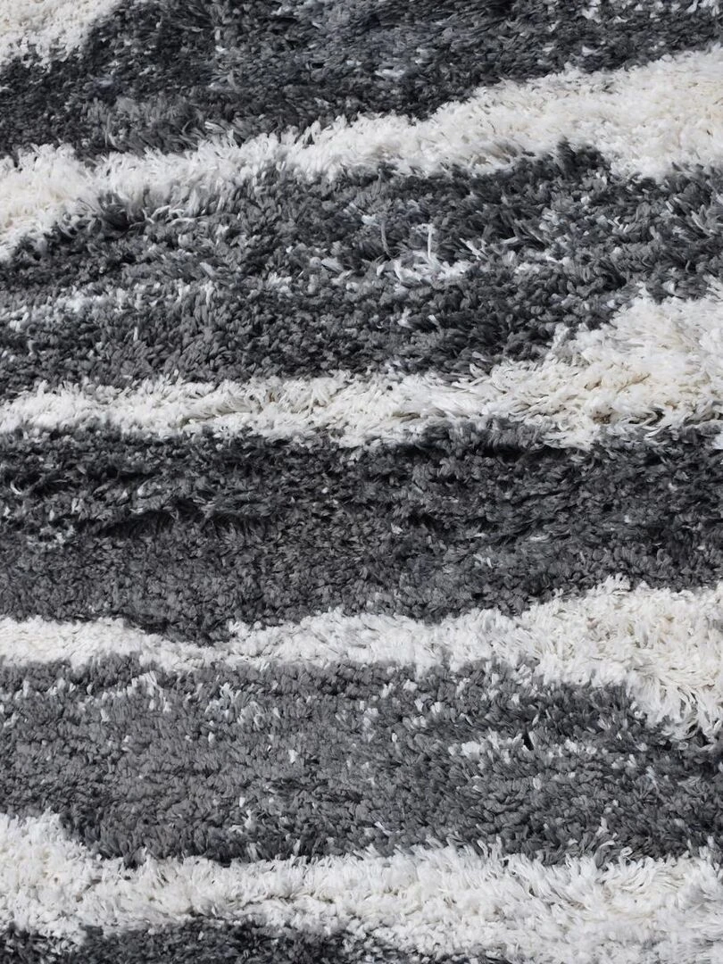 Tapis shaggy DOUX 5 OEKO TEX®   Ecru