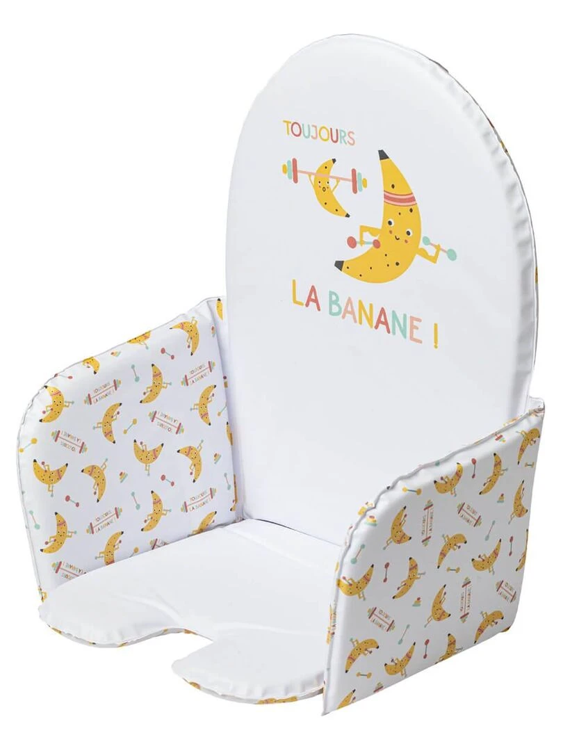 Coussin de chaise Smoothie Banane Jaune clair