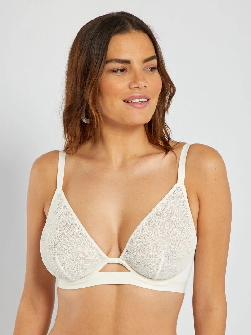 Soutien gorge 'Sans Complexe' Blanc