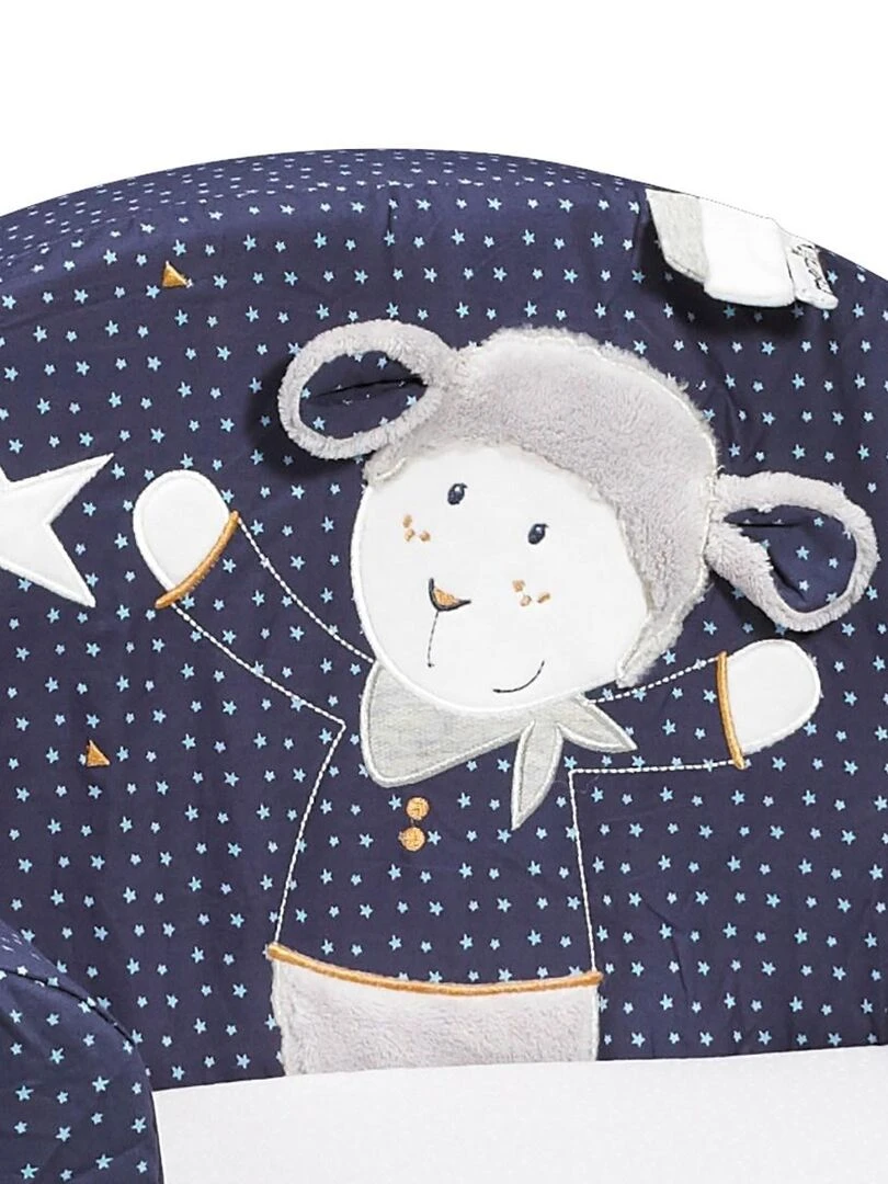 Fauteuil club pour enfant 48x40cm en coton Bleu SAUTHON Bleu