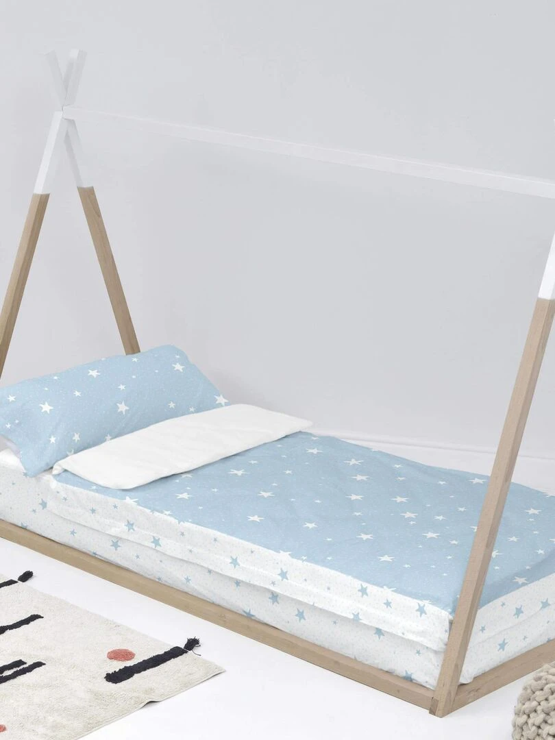 Couchage prêt à dormir Sans rembourrage Little star "Happyfriday" Bleu