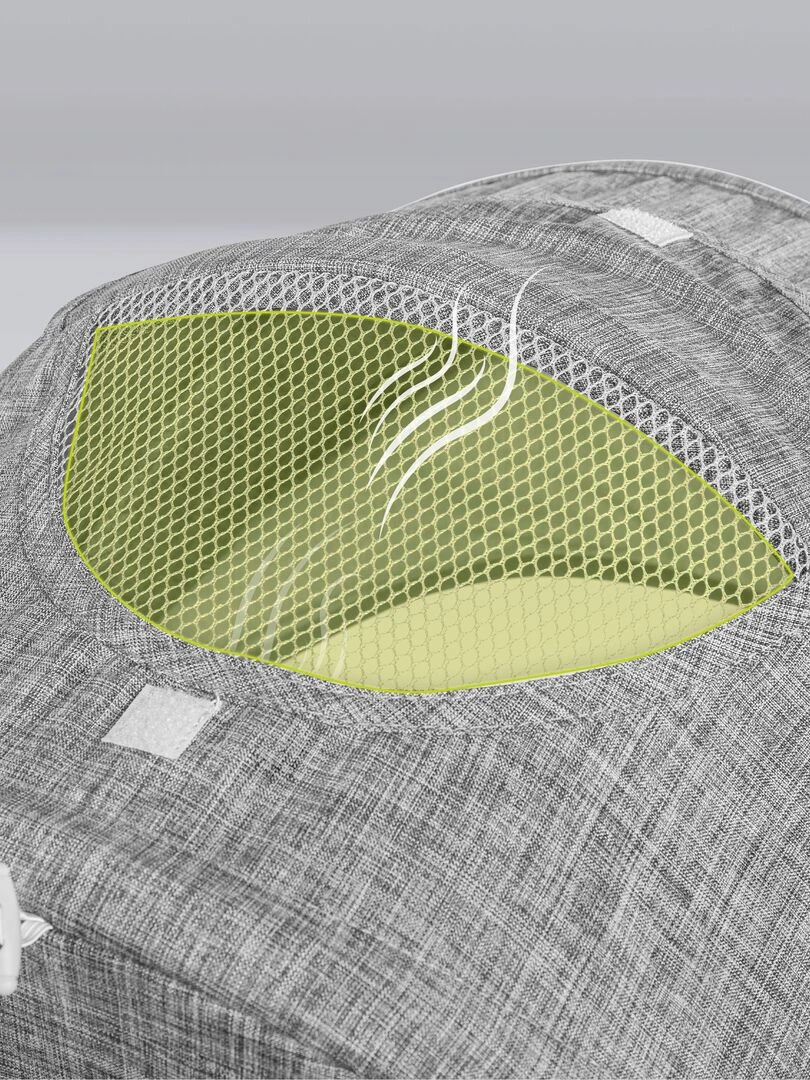 LIONELO Irma   Poussette bébé canne compacte   De 6 à 36 mois   Accessoires inclus   Gris   Gris