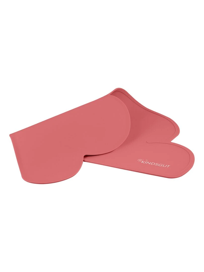 Bavoir bébé en silicone   Rose