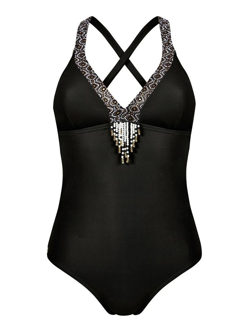 Maillot de bain une pièce VILLA Brigitte Bardot Bain Noir