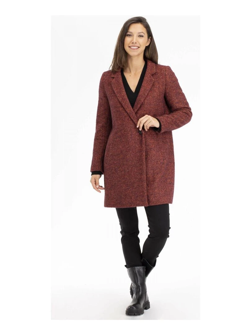 Manteau MELISSA Gérard Pasquier Rouge