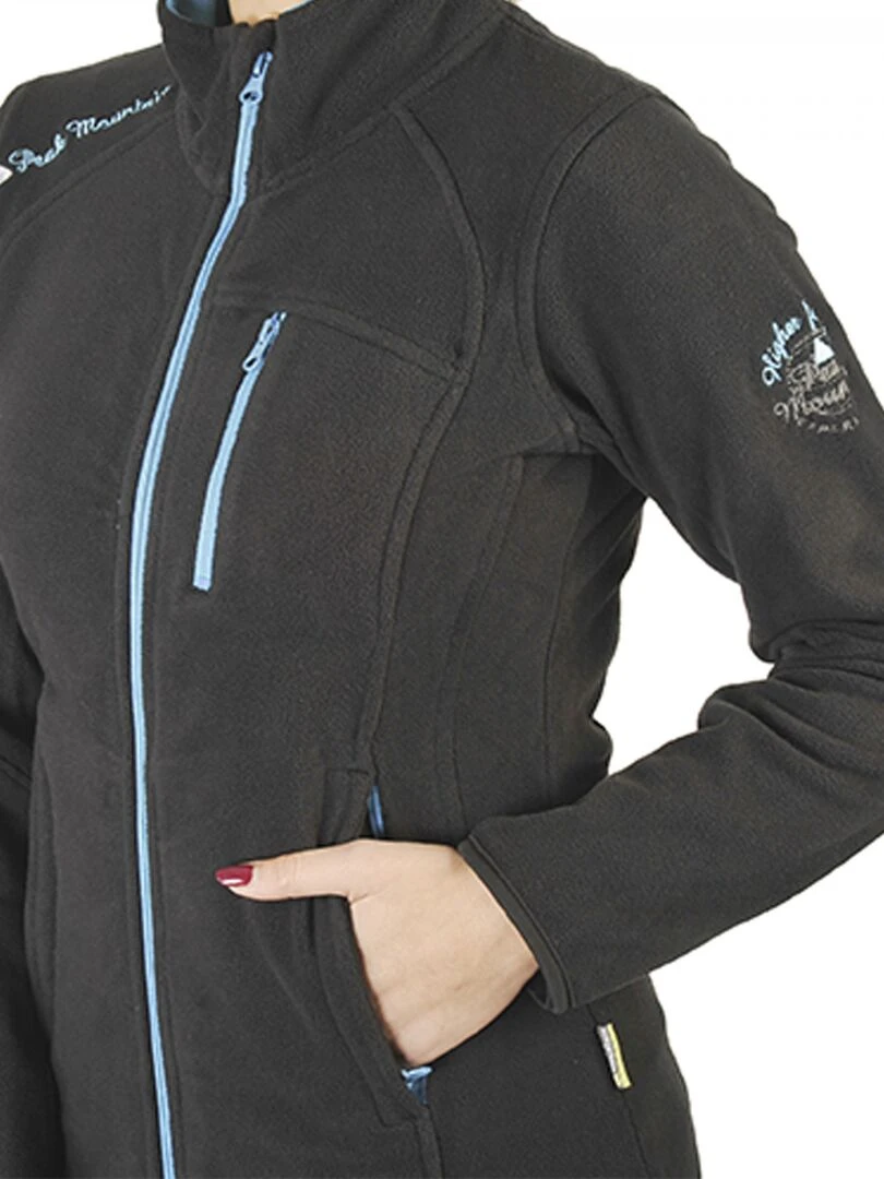 Blouson polaire femme ACALON   Noir Noir
