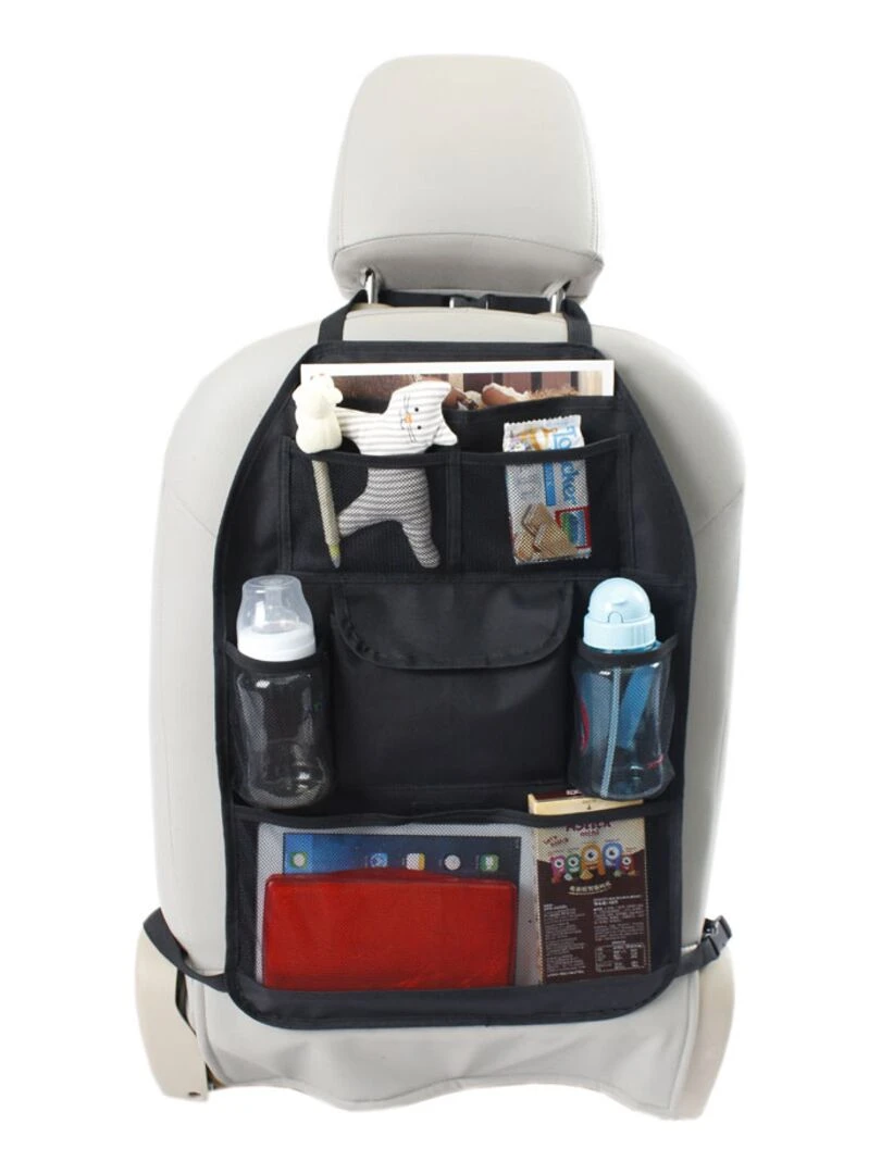 Organisateur de voiture Noir Multicolore