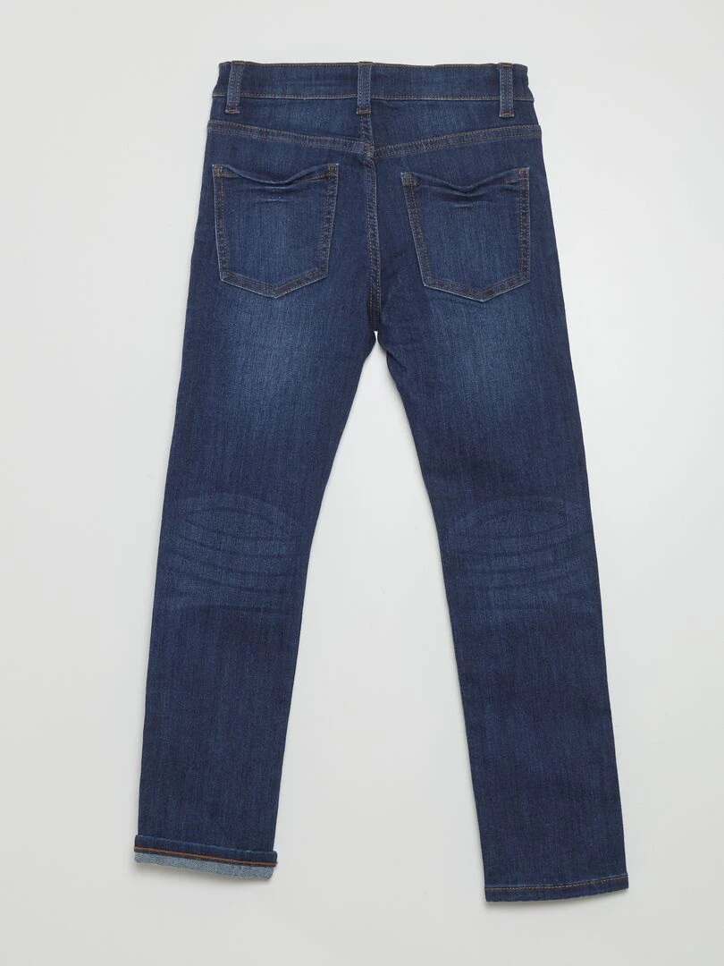 Jean slim + résistant Brut