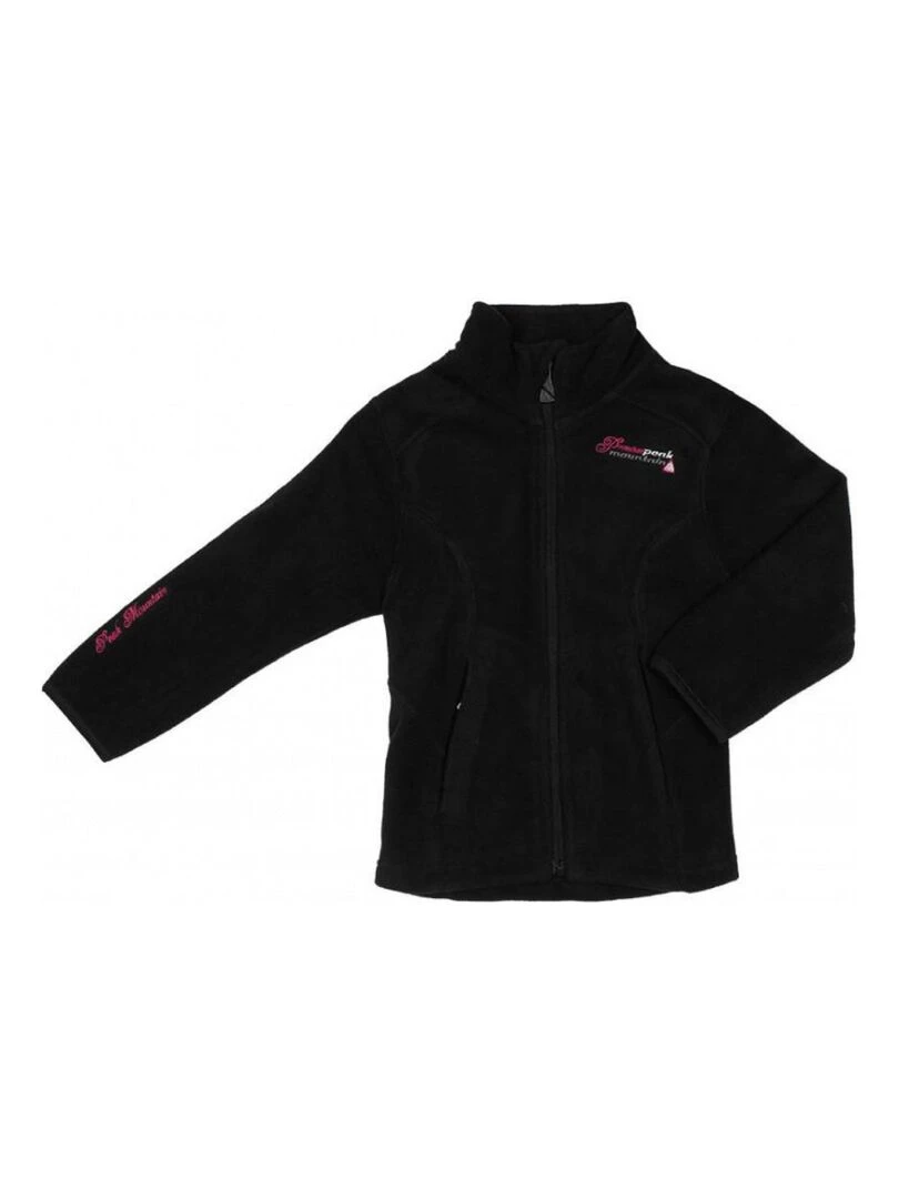 Blouson polaire fille GADARA PEAK MOUNTAIN Noir Noir