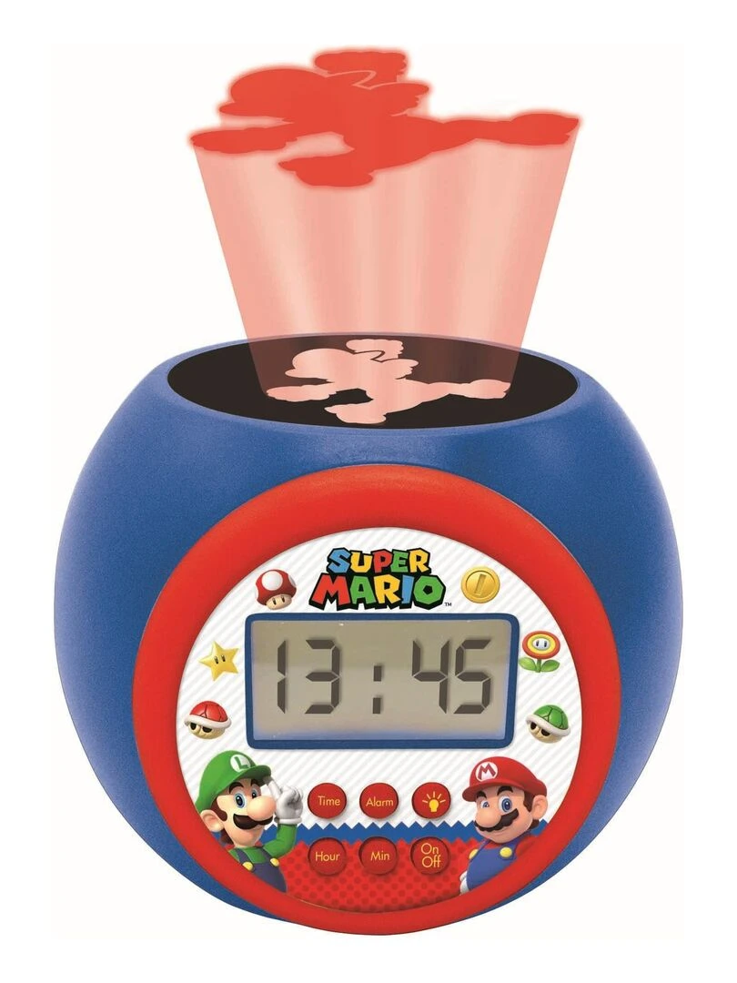Réveil Projecteur Super Mario Fonction Minuteur N/A