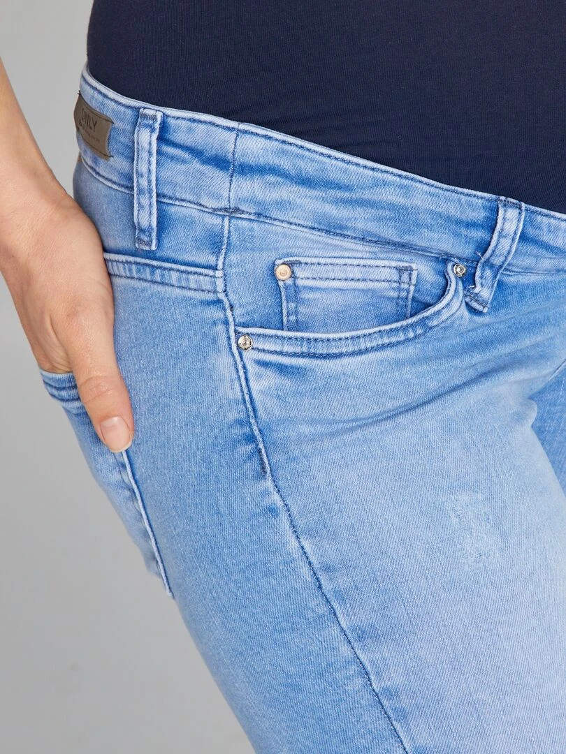 Jean skinny grossesse 'Only Maternity'   Bleu