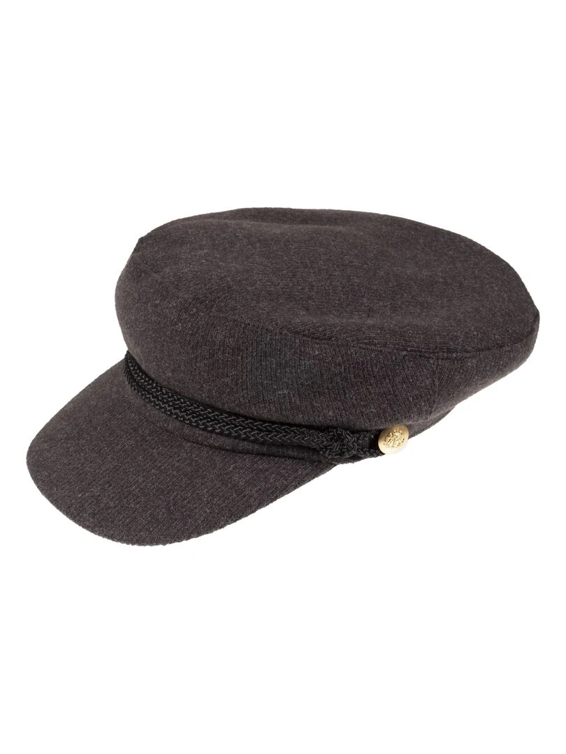 Casquette gavroche Femme velours Gris Gris Gris