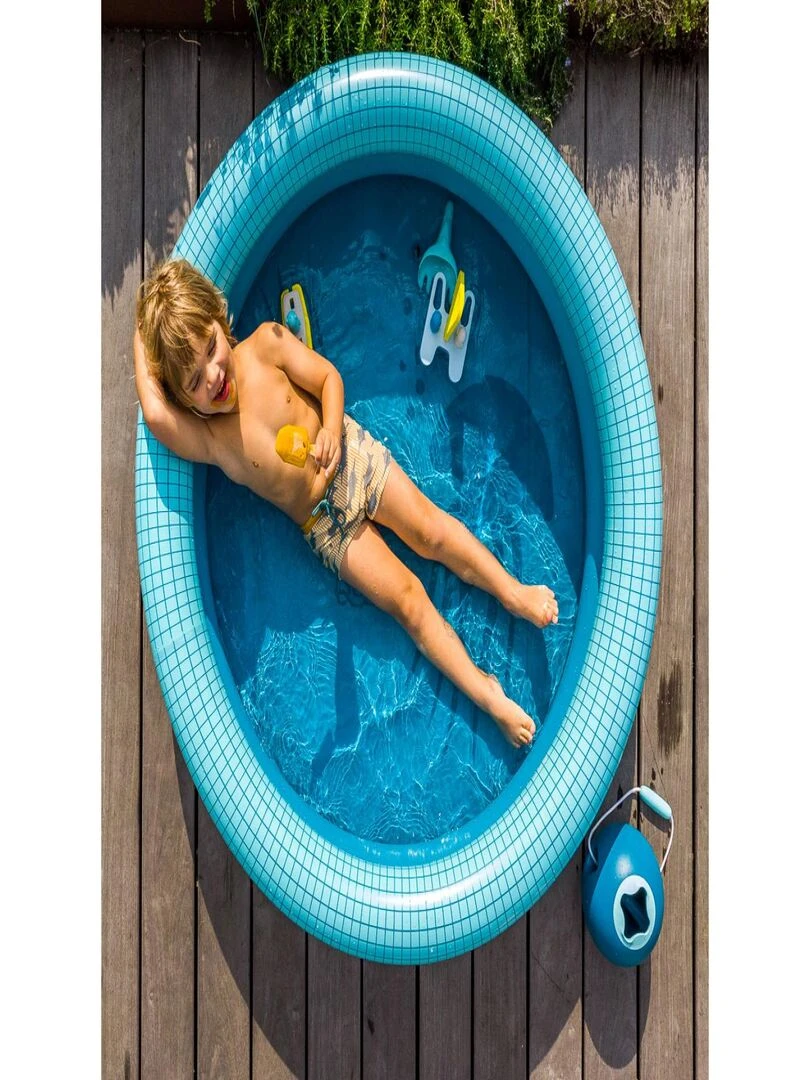 Piscine gonflable Dippy océan (120 cm)   Bleu