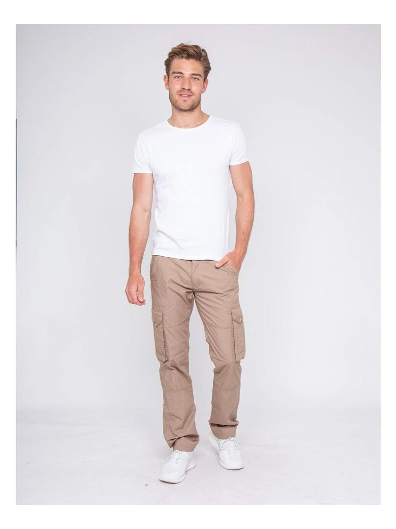 Pantalon battle CABOURG   Marron