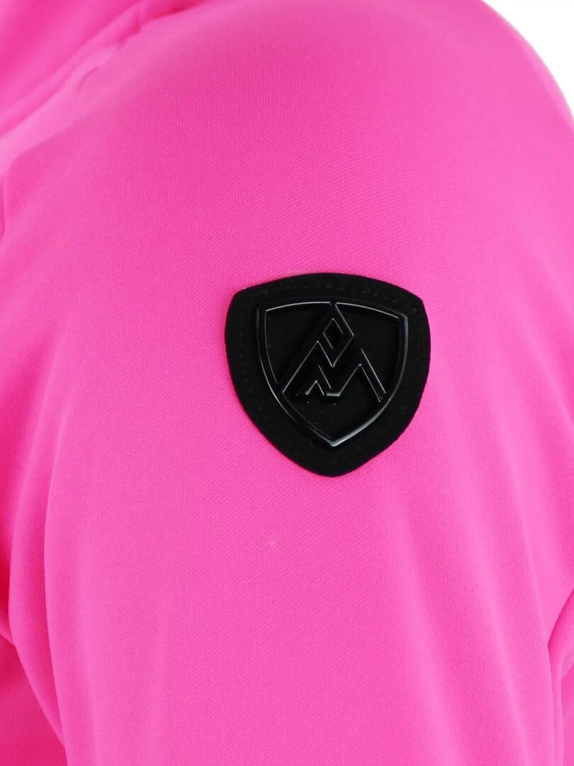 Blouson polarshell femme ACLIMA   Rose fushia