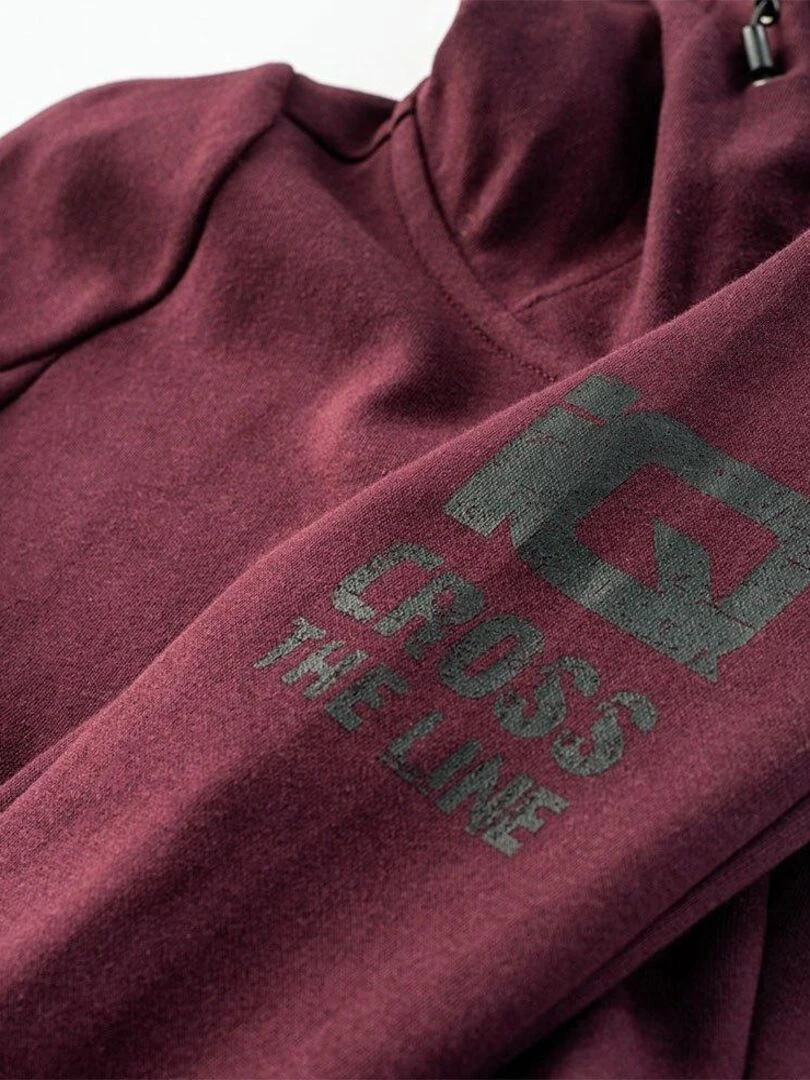 IQ   Veste à capuche SORINA   Violet foncé