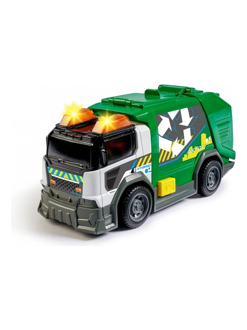 Camion poubelle avec son et lumière   N/A