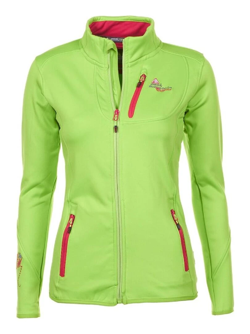 Blouson polarshell femme AYNUR Vert