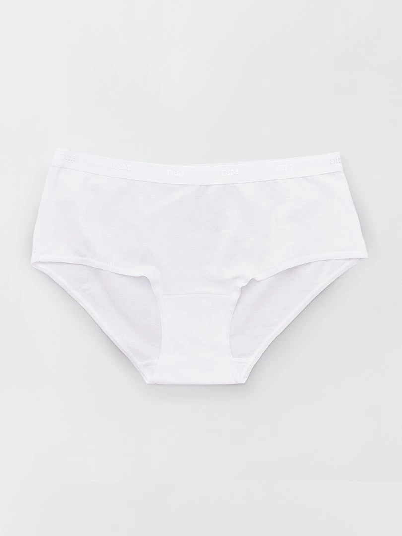 Les Pockets de 'DIM'   lot de 5 boxers   blanc/noir/gris/rose