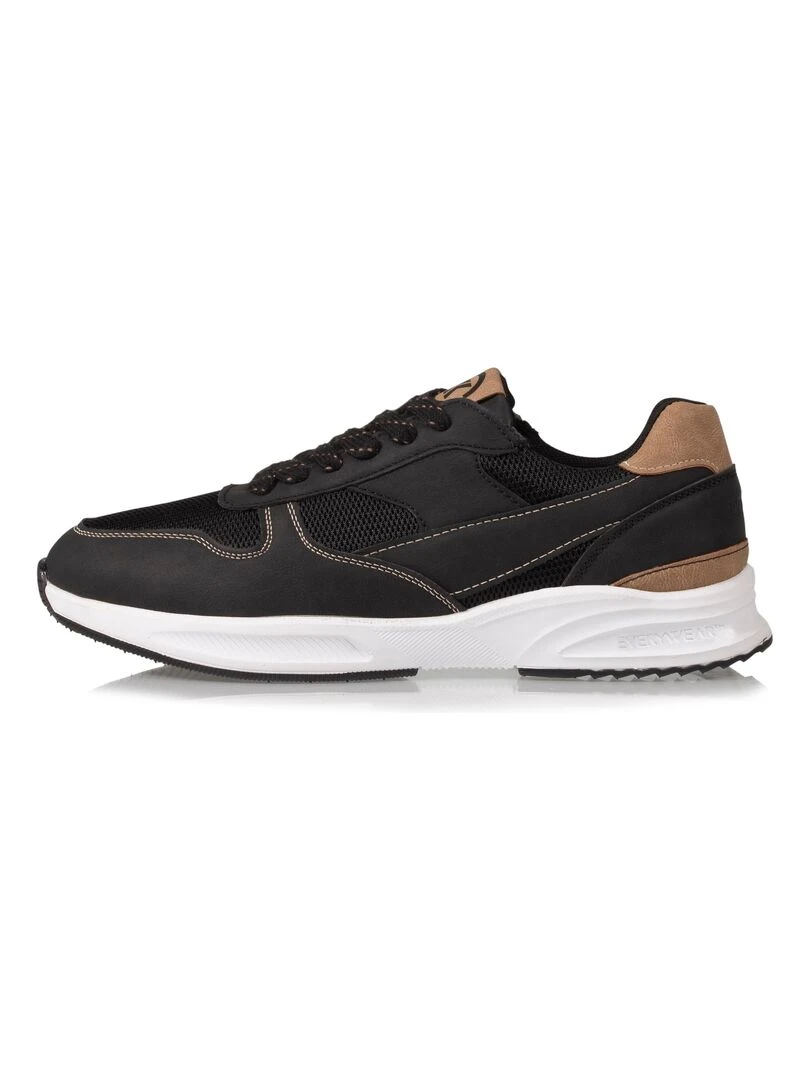 Baskets Confort Homme Noir   Noir