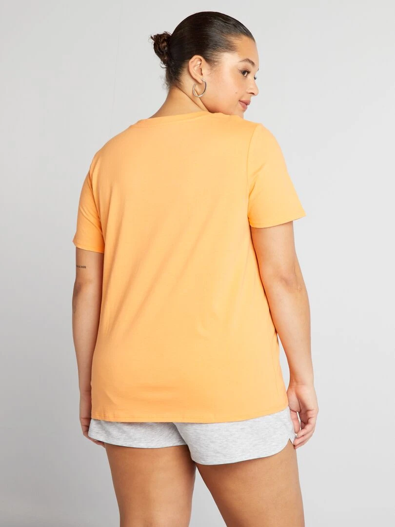 T shirt Uni   Orange