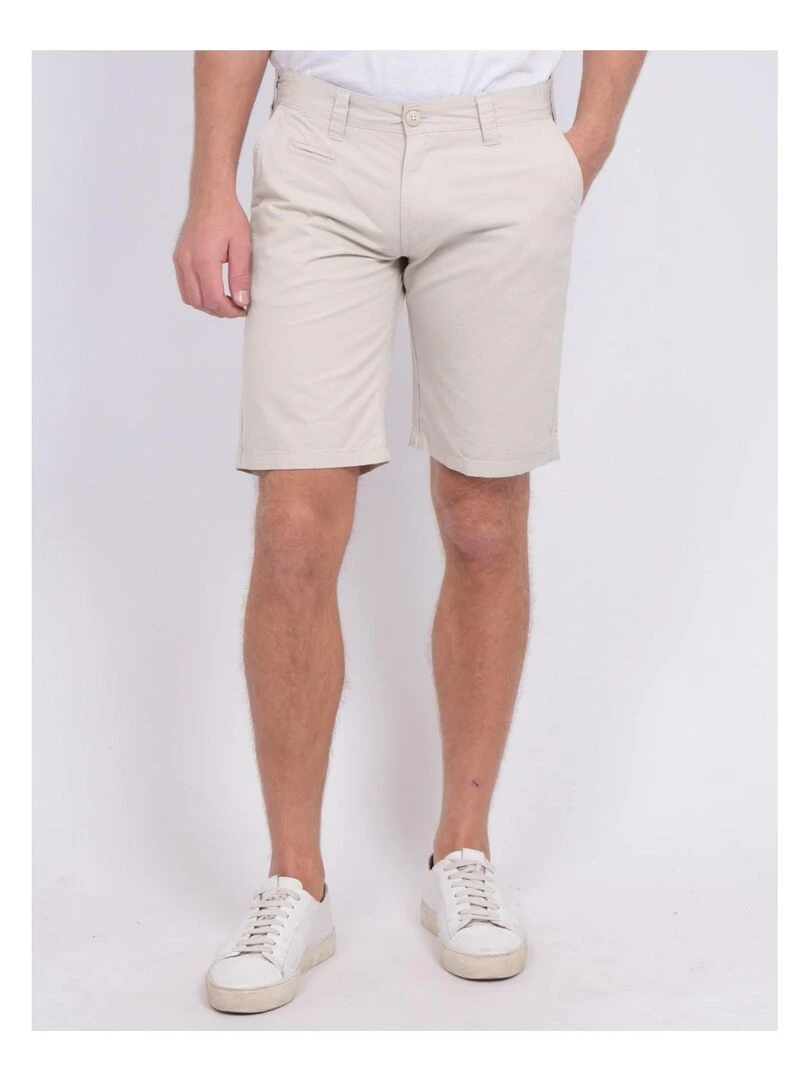 Bermuda chino BAGOO Beige